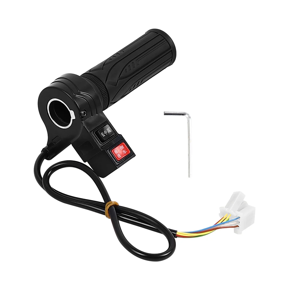 Enhanced Electric Scooter and Ebike Twist Throttle Controller with Forward/Reverse Button for Speed Control