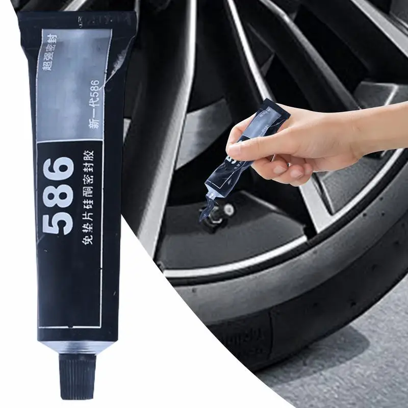 Motorcycle Engine Sealant High-Temp Resistant Engine Case Sealant Long-term Cylinder Gasket Repair Sealant For Gearbox Repair