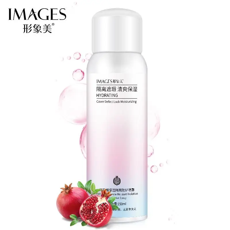 Red pomegranate sun protection isolation Brighten skin tone waterproof sweat proof moisturizing breathable isolated skincare 5
