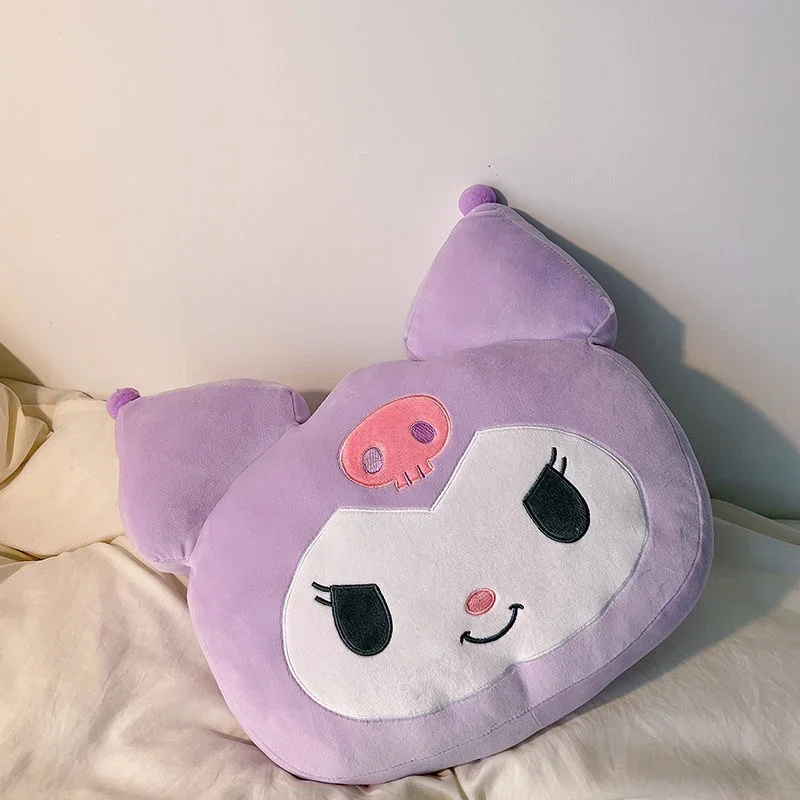 Sanrio Very Soft Kuromi Back Cushion Throw Pillow Sofa Bed Room Decor Comfortable Japanese Style Pillow Gifts Girl 2