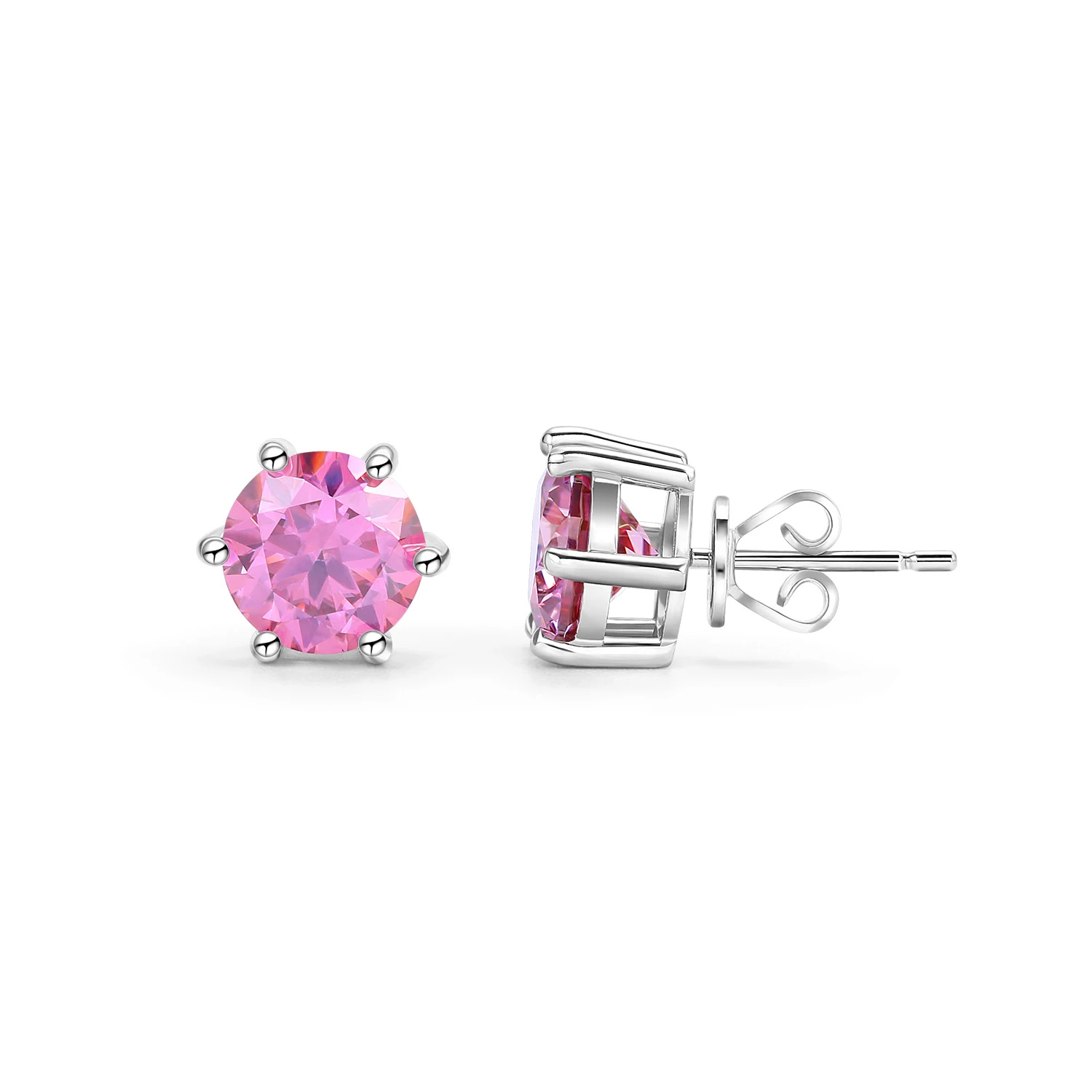 pink moissanite
