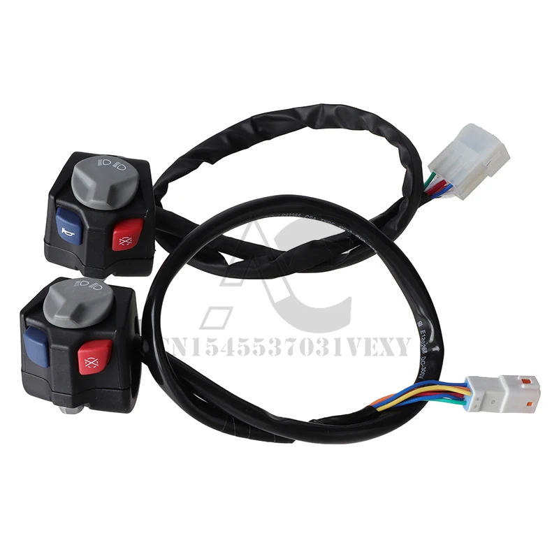 Motorrad Kill Switch Schalter - Zündstoppschalter Für 50/110/125cc Pit Bikes & Quads | Einfach Plug & Play