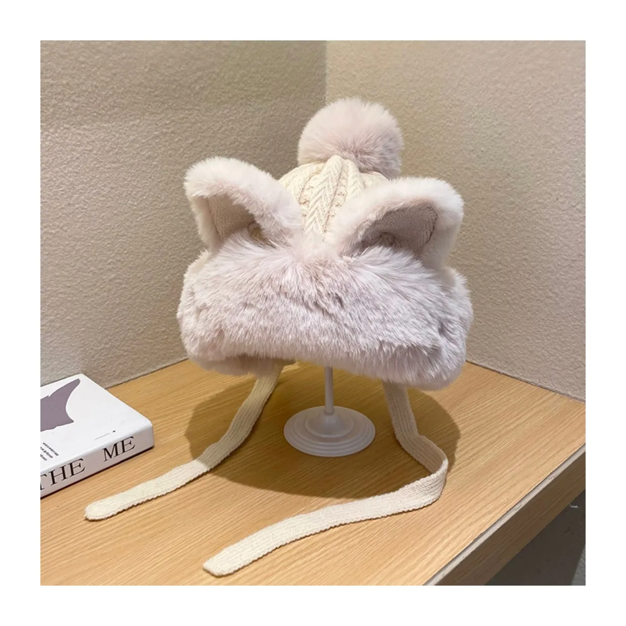 Winter Cute Ears Plush Ear Protection Lady Keep Warm Baotou Hat Trend_voghion.com