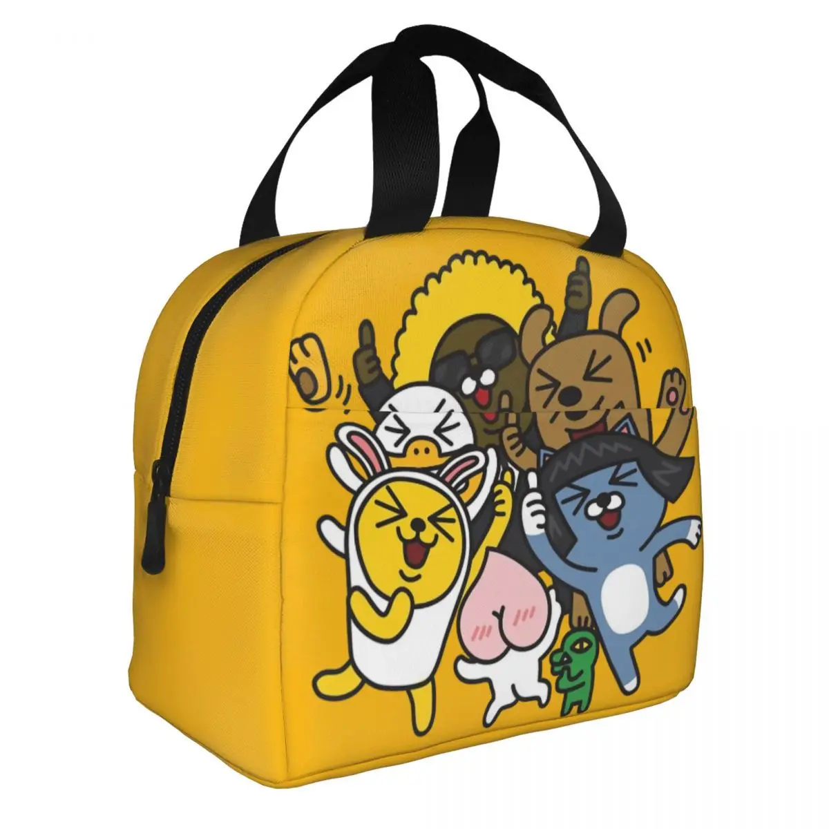 

Kakao Friends Insulated Lunch Bags Large Meal Container Thermal Bag Tote Lunch Box Beach Outdoor Men Women