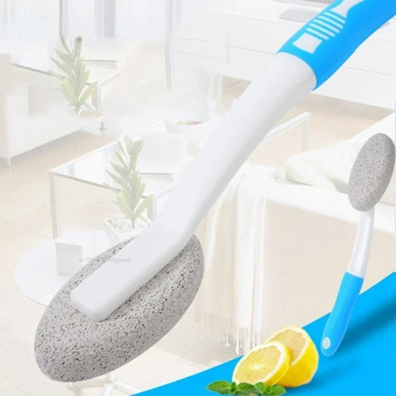 

1pc Pumice Stone Toilet Brush Creative Bathroom Cleaning Tools Home Sink Toilet Long Handle Cleaning Toilet Brush Wc Accessories