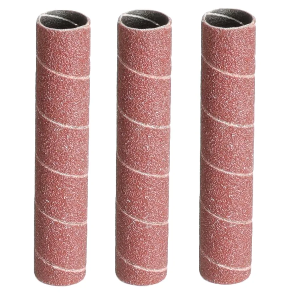 1Pc115x19mmSandingDrumSleevesSandpaper45inch80150240GritVibratingSpindleForSander
