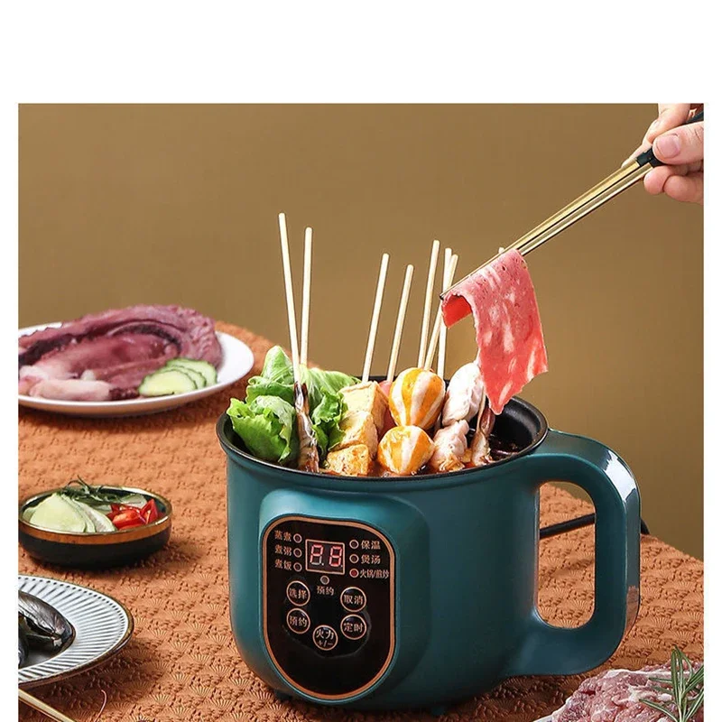 Description Picture 4 of itemElectric Hot Pot Cooker Multicooker Hotpot Stew Heating Eggs Soup Pan Noodles Steamer Rice Cookers Cooking Pot EU Plug