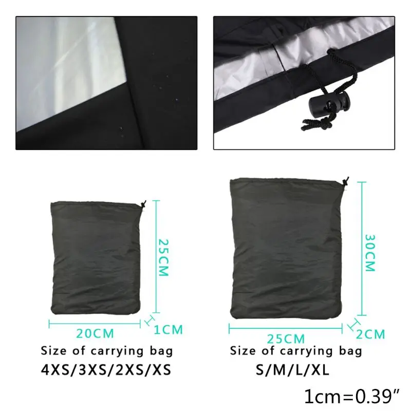 Waterproof BBQ Cover Grill Cover Anti Dust Rain Cap Barbecue Protective Supplies 6