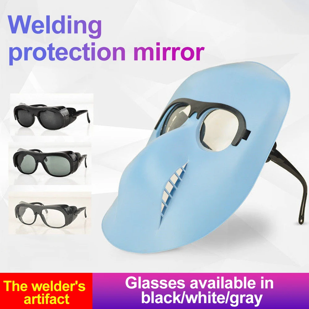 Welding Glasses Anti-glare Argon Arc Protective Welding Goggles Protective Glasses Safety Working Eyes Protector