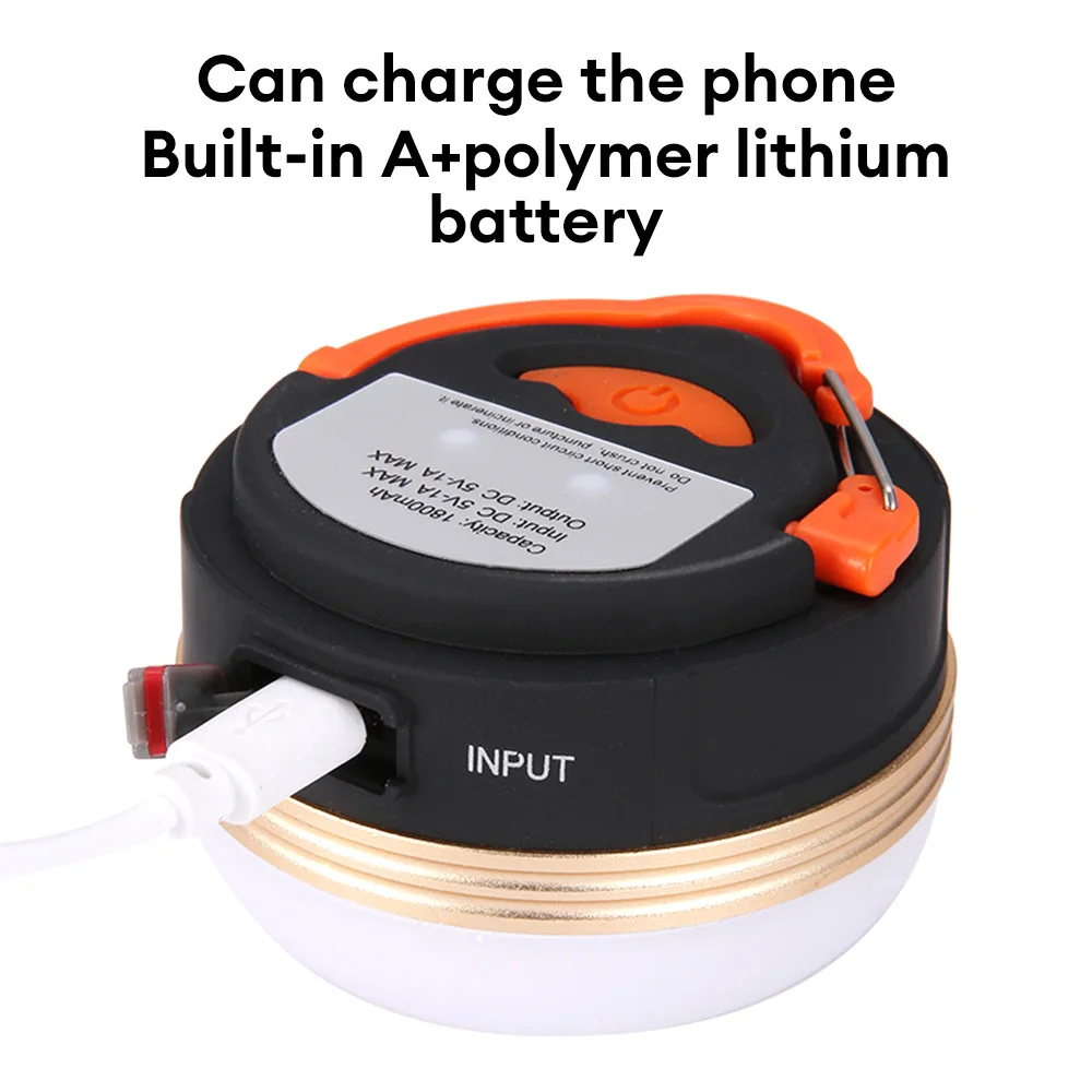 Camping Lantern LED Portable Rechargeable for Tents Outdoor