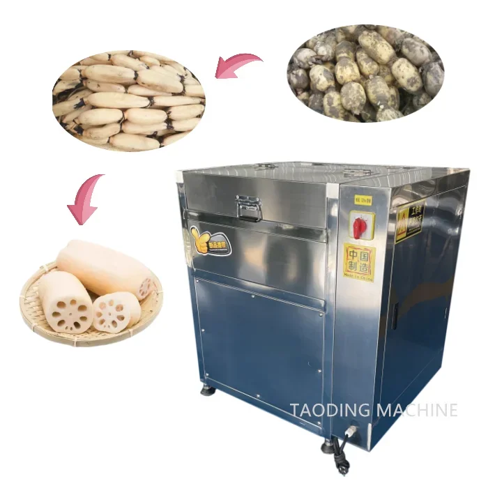 Brush Roller Carrot Cassava Cleaning Fruit Vegetable Washing Machine Washer Electric Ginger Potato Washing And Peeling Machine 6