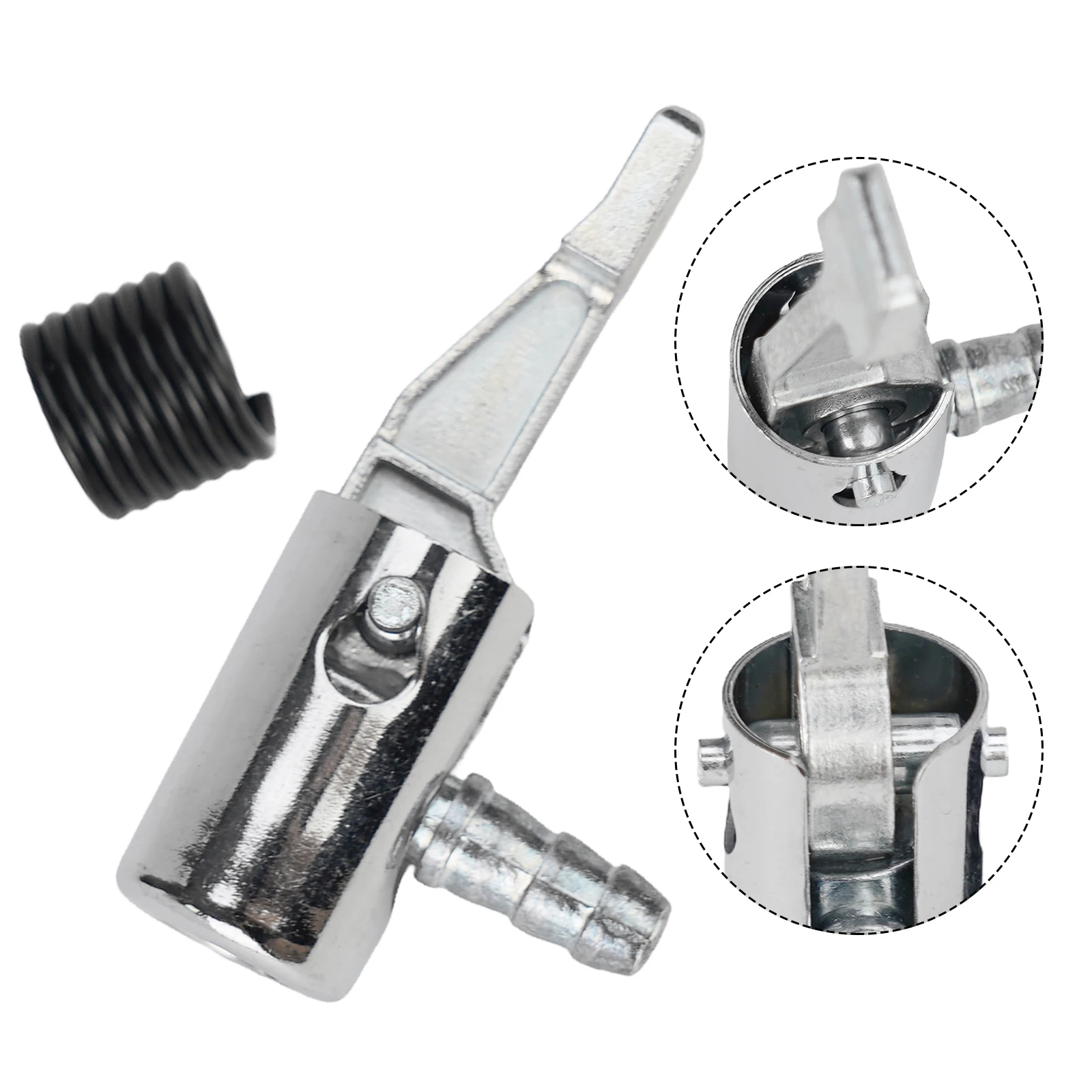 1/2pc 6mm Air Reifen Chuck Inflator Pumpe Schlauch Adapter Ventil Stecker Für Autos Fahrräder Automobil Reifen Inflator aufblasbare Klemmen – Detail 13
