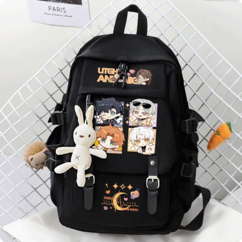 

Anime Light And Night Osborn Evan Sariel Cartoon Bag Women Man Fashion Leisure Belt Teenagers Student Backpack Handbag B091