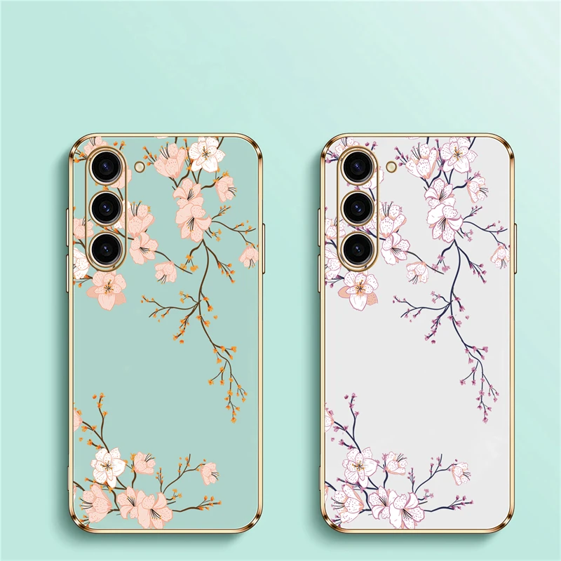 Luxury Plating Silicone Shockproof Phone Case – Soft, Stylish, and Durable Cover