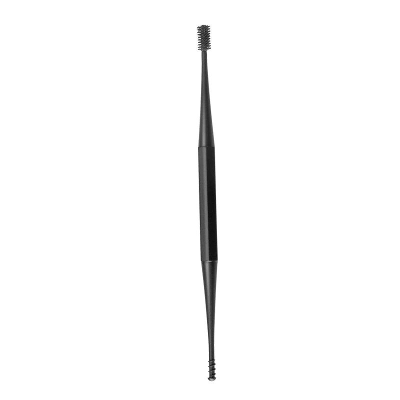 Reusable Cotton Swab Spiral Ear Wax Remover Silicone Sticks Double-headed Ear Pick Cleaning Tool For Cleaning Makeup