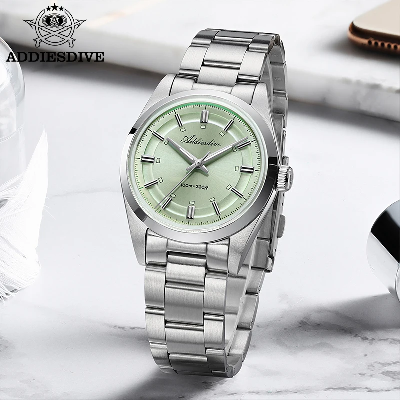 Saldi Anniversario☆ADDIESDIVE 36mm DJ Homage Orologio da uomo AD2073 – addiesdive-it