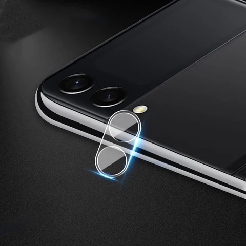 Lens Protective Film Suit for Samsung Galaxy Z Fold 3 Galaxy Z Flip 3 Tempered Glass Camera Protector Film on Flip3 Fold3