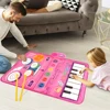 2 In 1 Piano Mat for Kids Piano Keyboard & Jazz Drum Music Touch Play Carpet Baby Toddlers Music Instrument Education Toys Gift 4