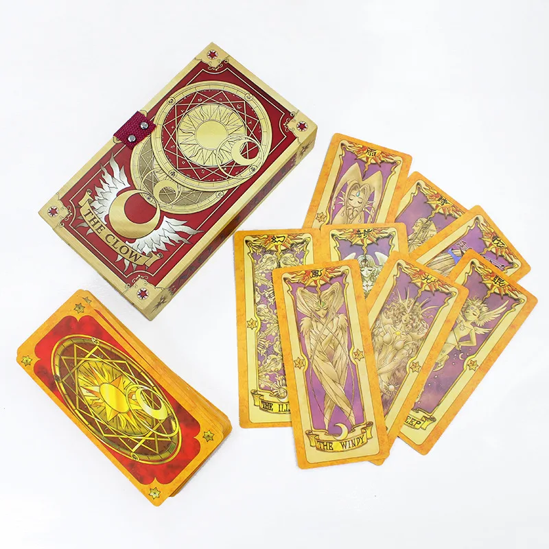 Deluxe Edition Card Captor Sakura Clow Cards - 60-Piece Anime Prop Gift Set