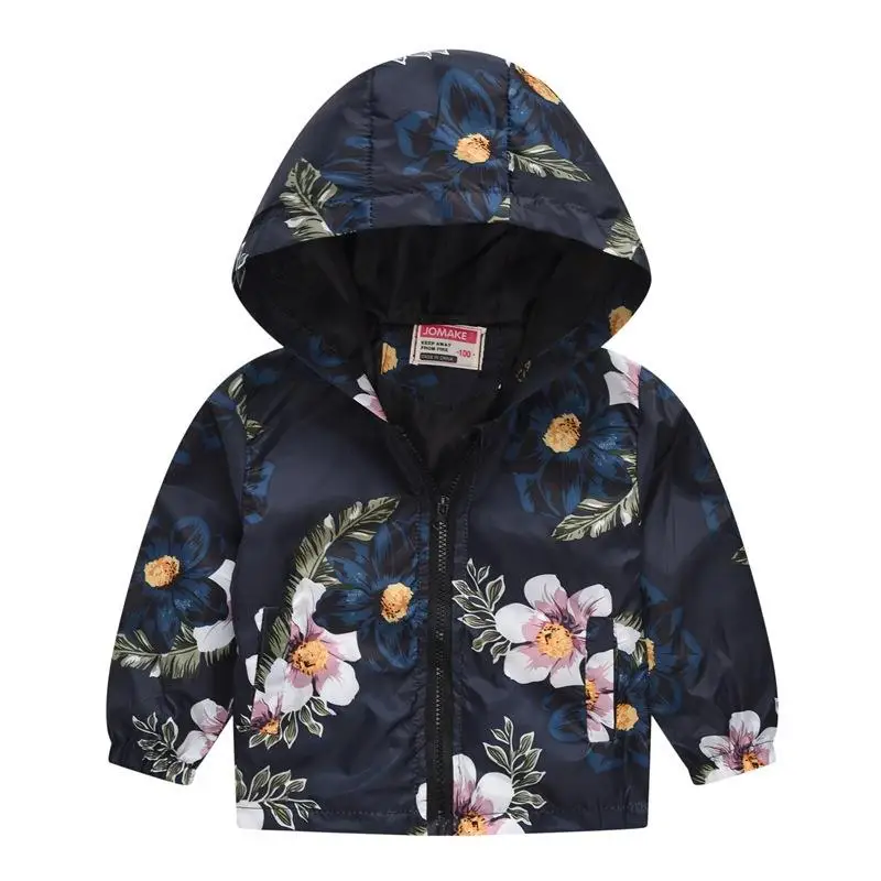 top Outerwear & Coats Rainbow Coats for Girls Full Sleeve Wind Outwear Spring Autumn Toddler Girls Clothing Animal Cartoon Jackets Children's Coat light green jacket