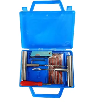 Kit tappi per pneumatici per carichi pesanti - Kit di riparazione pneumatici universale tutto in uno con tappi, strumenti professionali per pneumatici tubeless per auto
