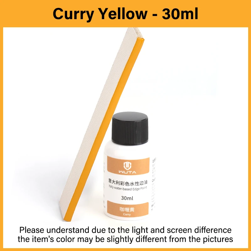 Professional Leather Edge Paint - 30ml | Dye & Finish for DIY Craft & Shoe Projects