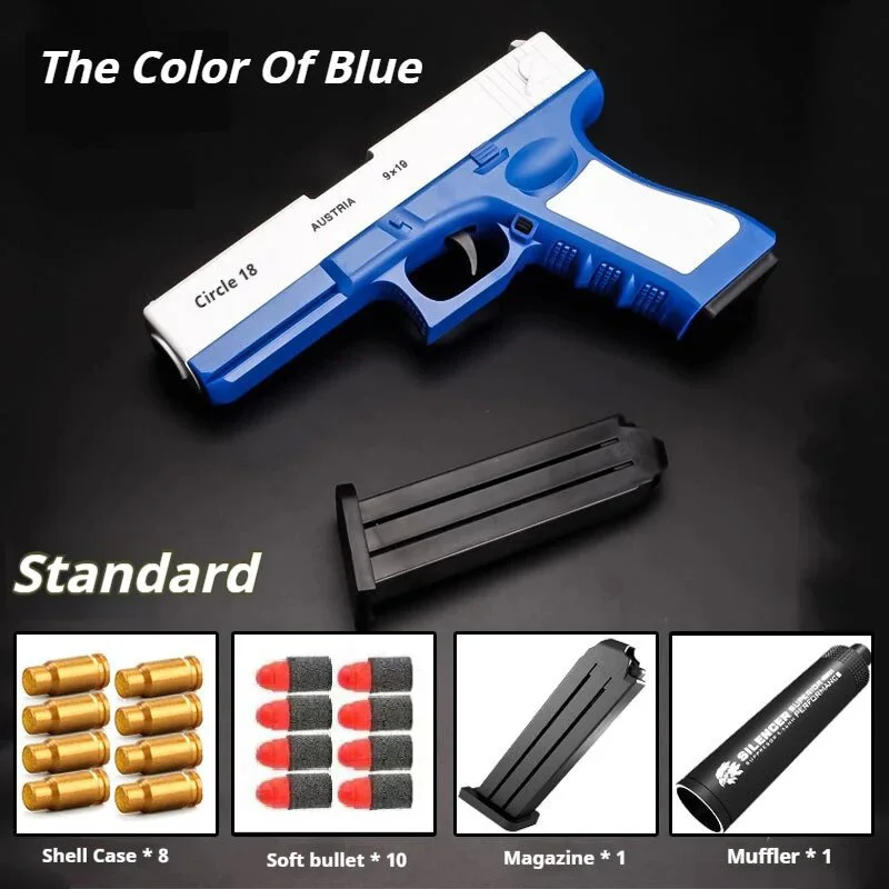 Toy Guns Children Desert Eagle Pistol Manual Handgun Foam Dart Blaster Shooting Model Launcher For Boys Girls Outdoor Games