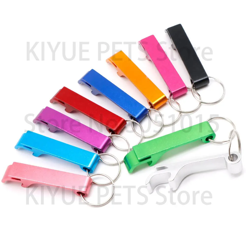 20/50/100Pcs Can Opener Portable Wedding Party KeyChain Ring Restaurant Promotion Giveaway Gifts