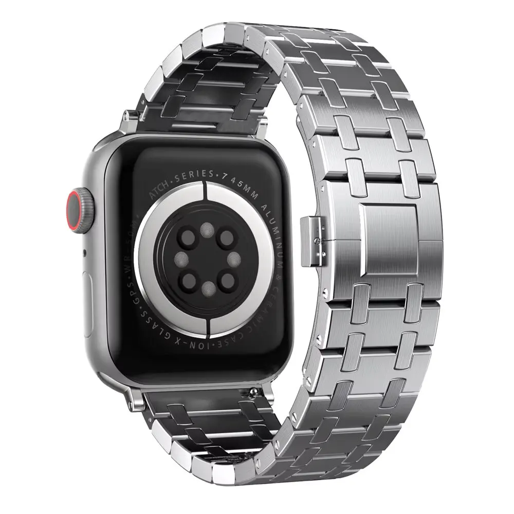 Elegant Stainless Steel Metal Business Watch Band Bracelet Strap