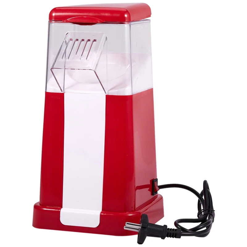 Hot 220V Useful Vintage Retro Electric Popcorn Popper Machine Home Party Tool 6