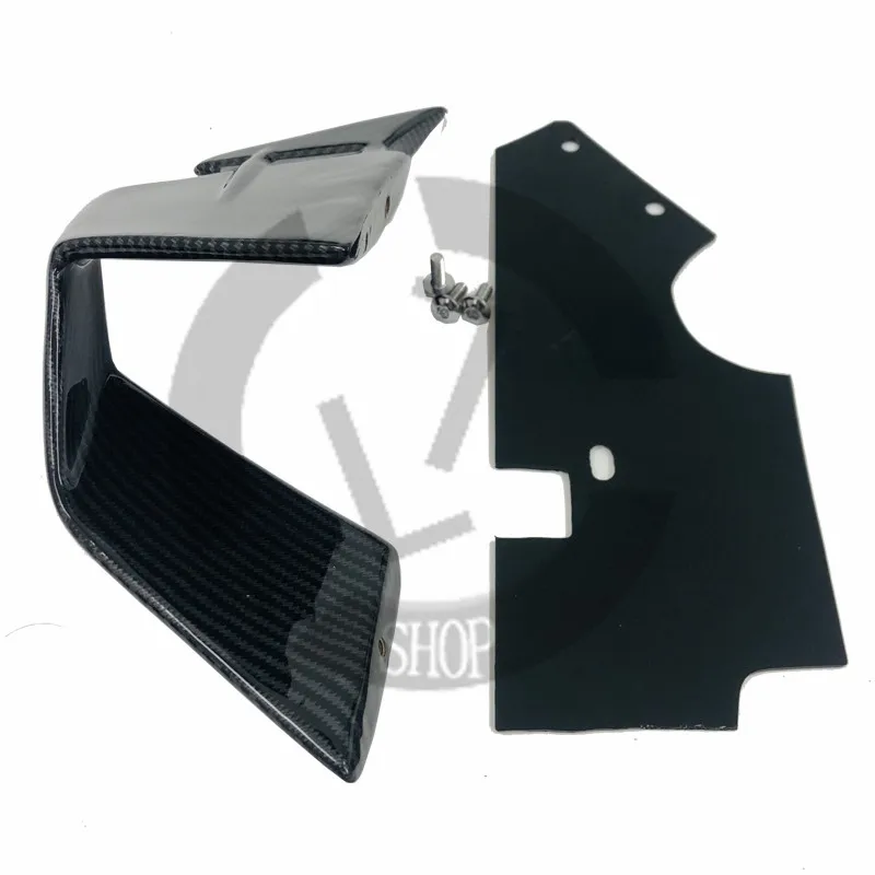 Suitable For BMW S1000RR-Carbon Fiber Windshield Wing Fairing Front Aerodynamic Spoiler Winglet