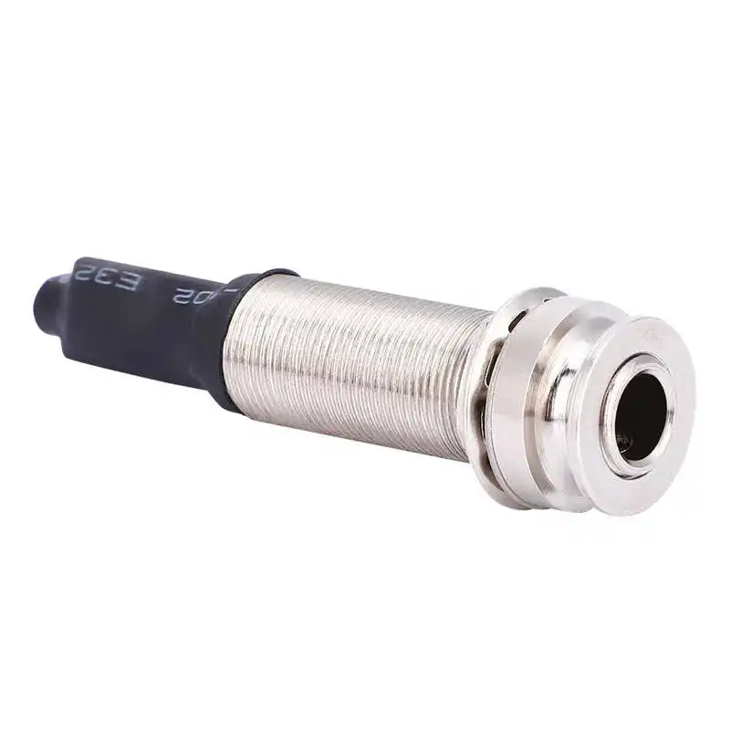 1/4 출력 2.5mm 입력 엔드 핀 잭 기타 픽업 케이블 피에조 케이블 엔드 핀 잭, 어쿠스틱 기타 내장로드 피에조 픽업용