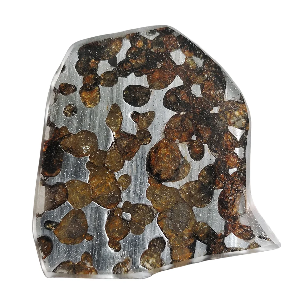 

23.5g SERICHO meteorite Natural Olivine Meteorite Flakes Olivine meteorite material Specimen Collection - from Kenya - QA375