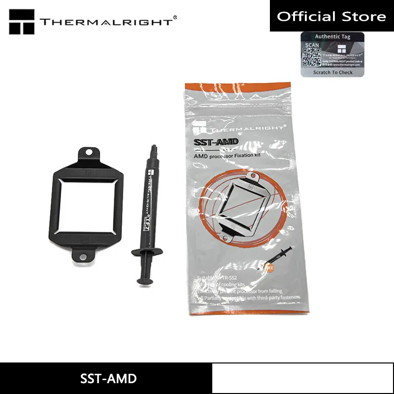 THERMALRIGHT SST-AMD AMD Anti-Drop Bracket, SS2 Pressure Buckle Backplate with TF7 Thermal Paste Set