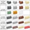 Marumine 30PCS 1x4 Build Brick House Wall Bulk Building Blocks MOC City Street View Parts Accessories Compatible with 15533 3010 6