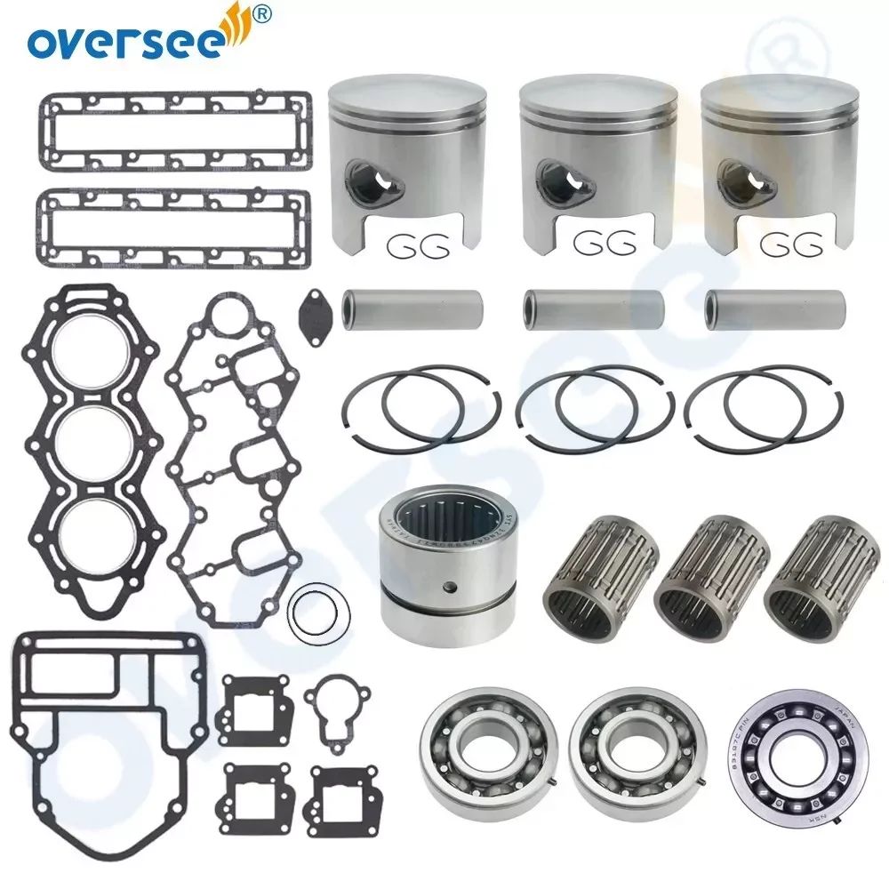 

3C8 Crankshaft & Power Head Rebuild Kit STD For Tohastu / Mercury 2T 40-50HP Outboard Engine