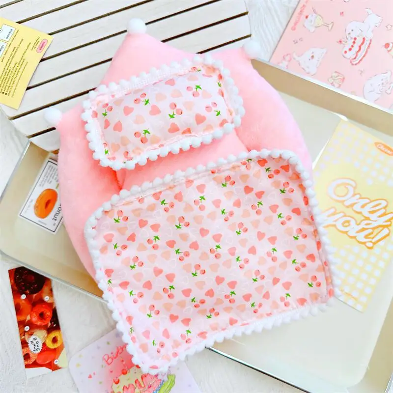 thumbnail image 1 of Ropa y accesorios para muñecas de peluche de 17 cm, minimuñecas de peluche, para muñecas ídolos de Corea del Kpop, Exo, Labubu, cama, capucha de papas fritas, regalo, 1 of 5