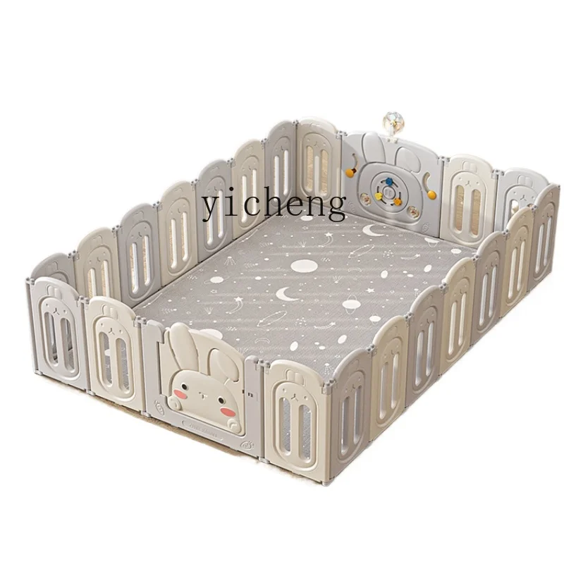 Tqh Baby Game Fence Baby Safety Protective Grating Children Living Room Floor Climbing Mat Indoor Home Toddler
