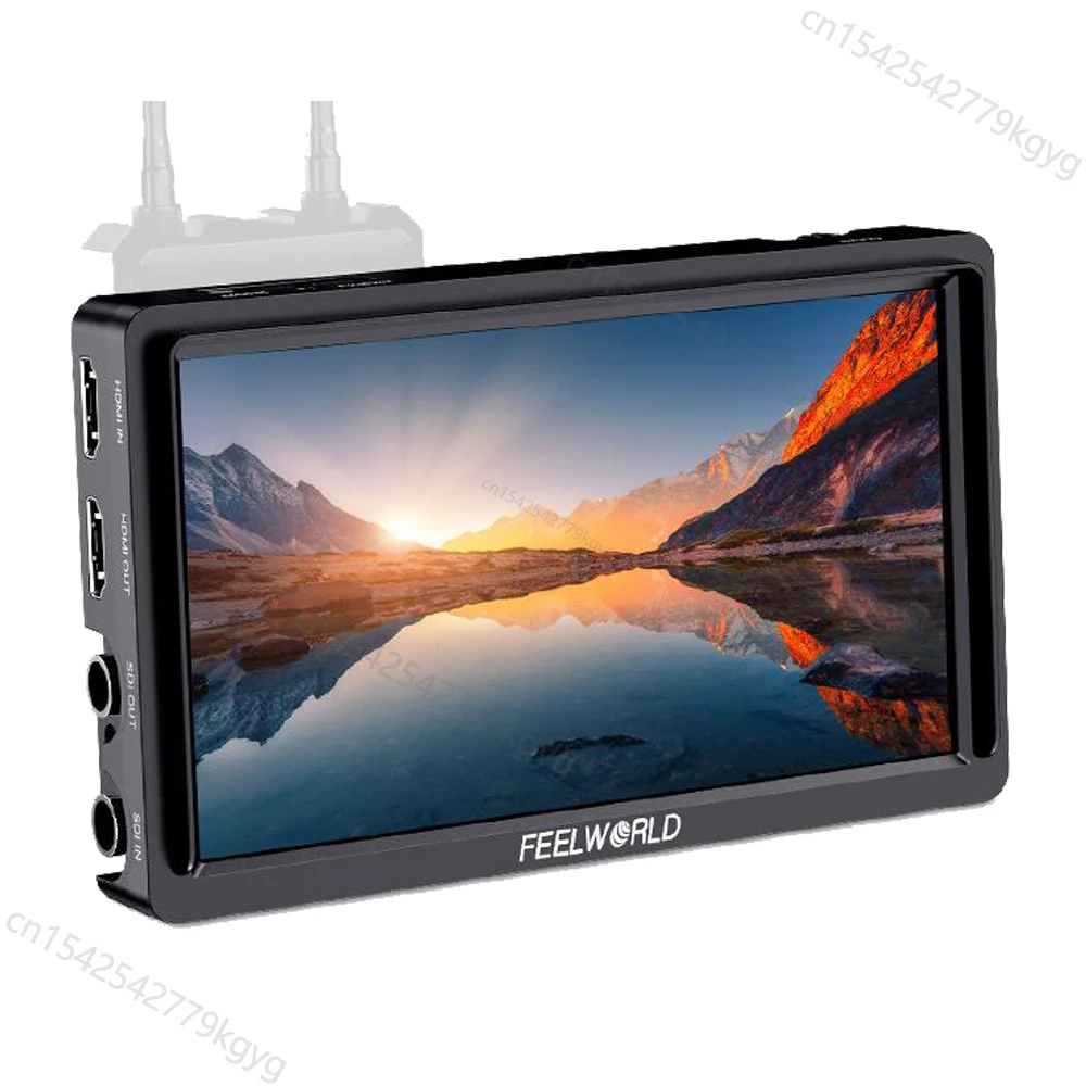 DSLR Field Monitor FEELWORLD FW568S 6" Inch 1920x1080 3D Lut On-camera Filed Monitor with F970 External Power 3G-SDI 4K HDMI-Compatibled