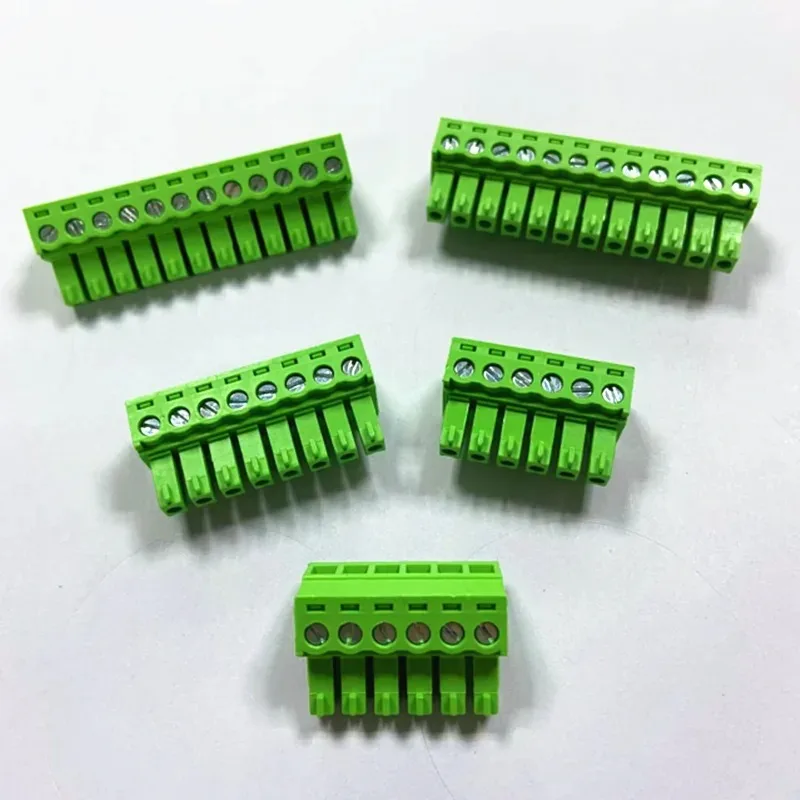 

100pcs male pitch 3.5MM 2P 3P 4P ~ 10P Pluggable PCB Terminal Block KF2EDG/KF2EDGK-3.5mm 15EDG/MC1.5-ST