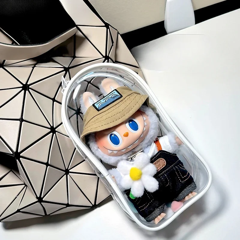 Housse De Protection Pour Poupée/Peluche - 10x5x15 Cm, Transparente - Transport & Rangement Jouets