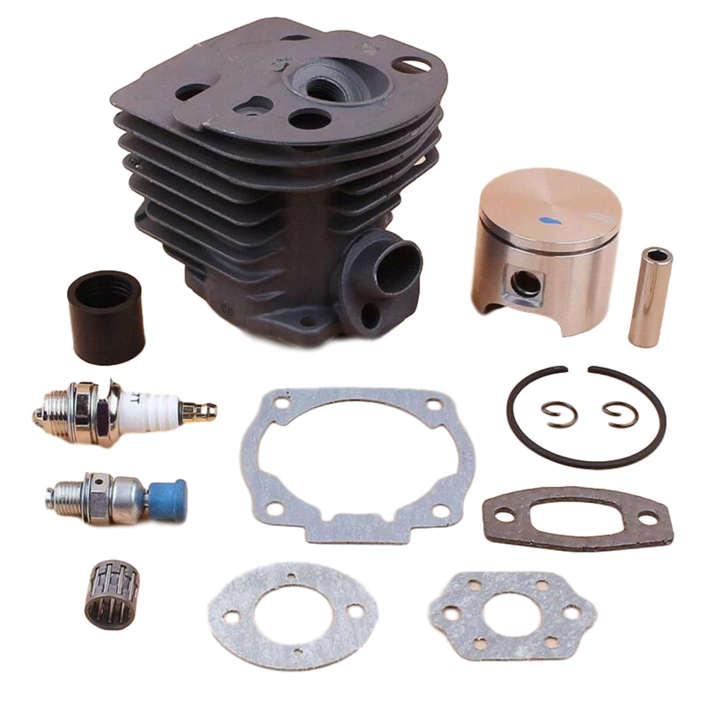 

DURABLE NEW Cylinder Piston Set Spares Accessories Needle Bearing WITH Spark Plug Fits For Husqvarna 50 51 55 55