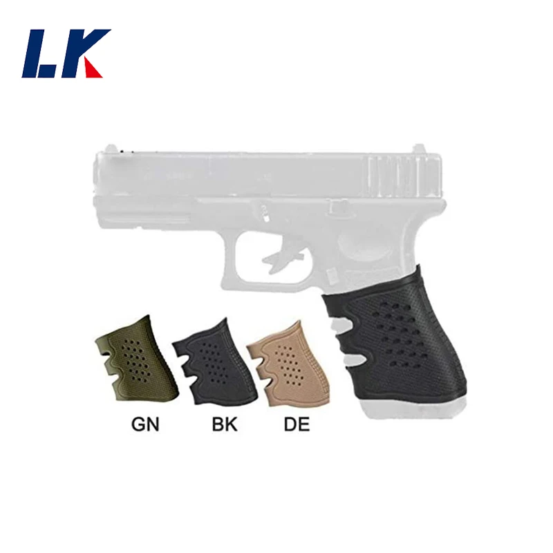 

Кобура для пистолета Glock противоскользящая тактическая Резиновая Защитная крышка для пистолета рукоятка для стрельбы кобура для охоты аксессуары для Glock