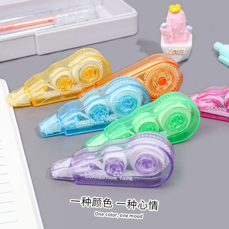 Correction Tape Stationery Set 6 pcs/set Cute Mini Color Correction Tape