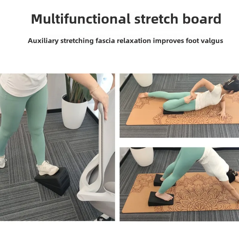 Yoga Bricks Squat Wedge Blocks Slant Board Adjustable Non-Slip Foot Stretcher for Exercise Gym Fitness Yoga Accessories