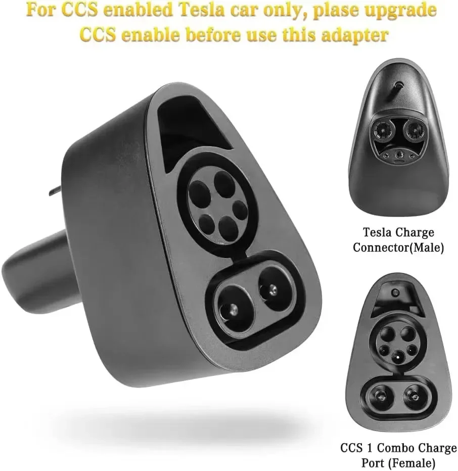 

CCS Charger Adapter for Tesla - for Tesla Owners Only - Fast Charge Your Tesla with CCS Chargers