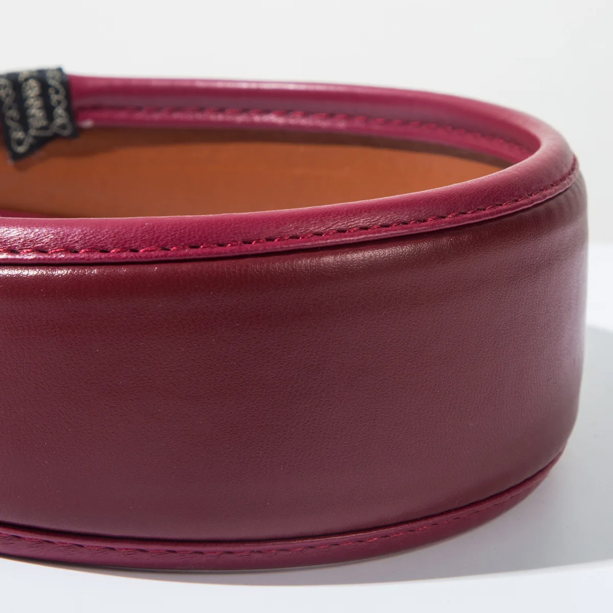 Koreanisches Vintage PU-Leder Breites Stirnband für Damen, Modisches Allzweck-Haarband, Vielseitiges Tägliches Haaraccessoire – Detail 6