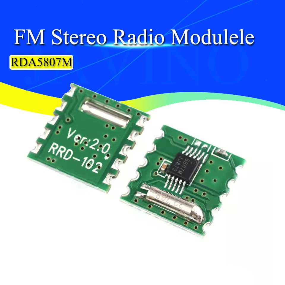 FM Stereo Radio RDA5807M Wireless Module For Arduino RRD-102V2.0 - Arduino E-shop - Foto 7
