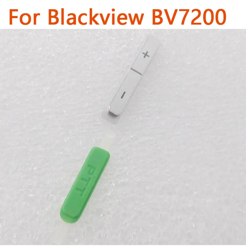 새로운 오리지널 Blackview BV7200 볼륨 버튼 사용자 정의 버튼 키 휴대 전화 측면 버튼 액세서리 Blackview BV7200 전화