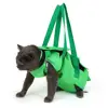 Multifunctional Breathable Cat Carrier Bag Portable Double Shoulder Anti-Scratch Bite Fixed Foldable Injection Pet Bag 5